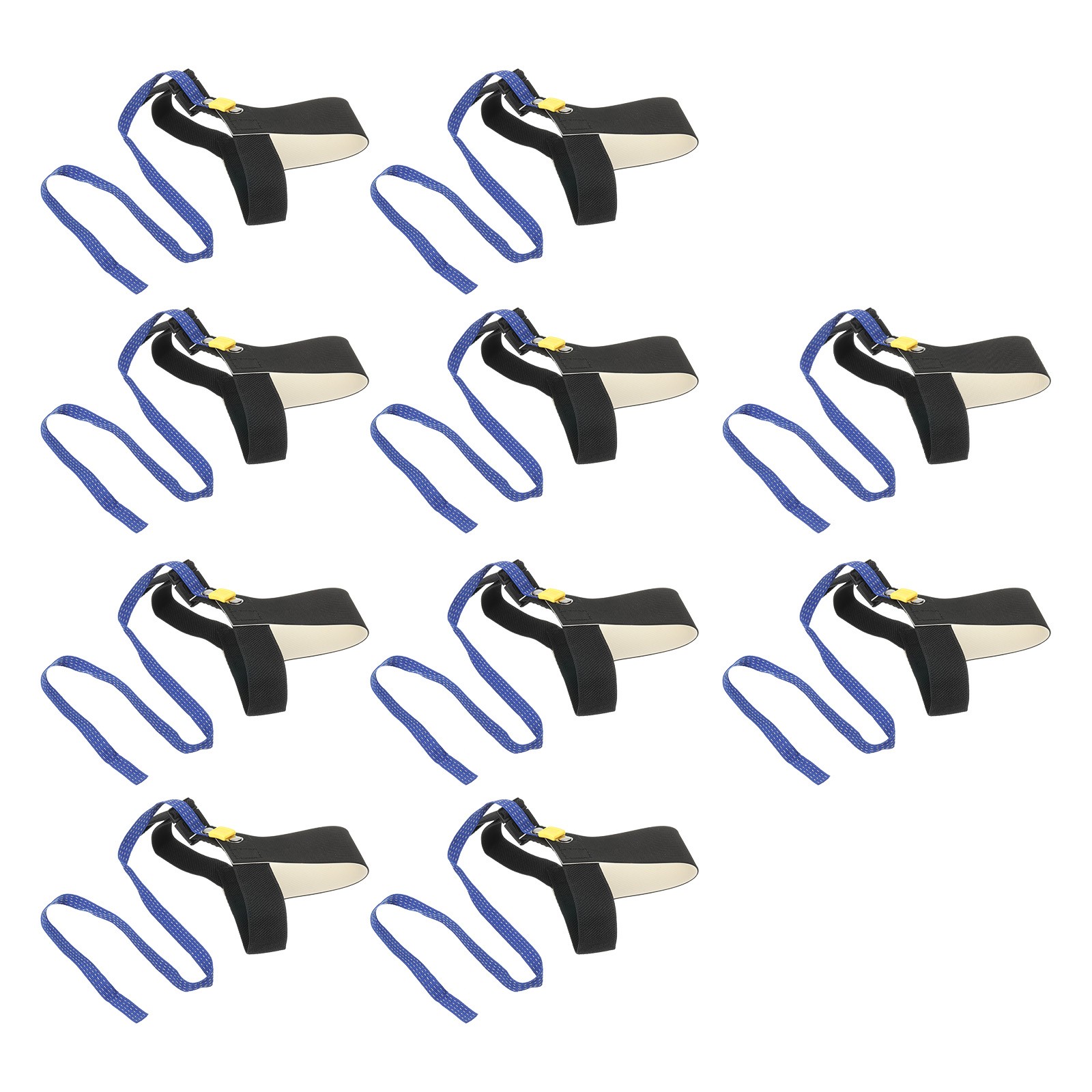 10pcs ESD Anti Static Foot Heel Straps Wrist Strap Band Buckle-Type Black White