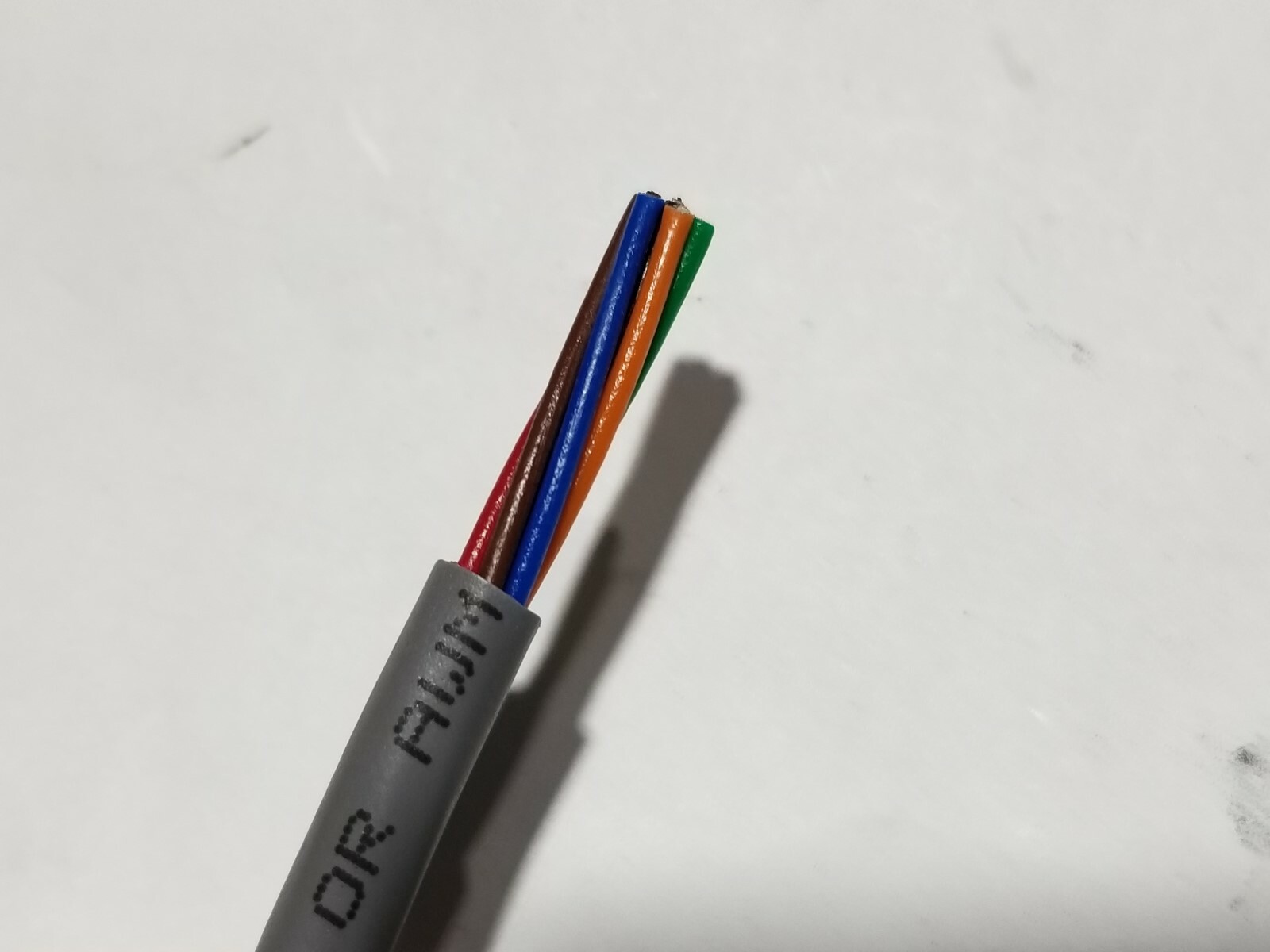 Alpha Wire 1177C 22/7C Cabled 5.3 Twists Comm/Control Cable 300V 75C CMG /25ft