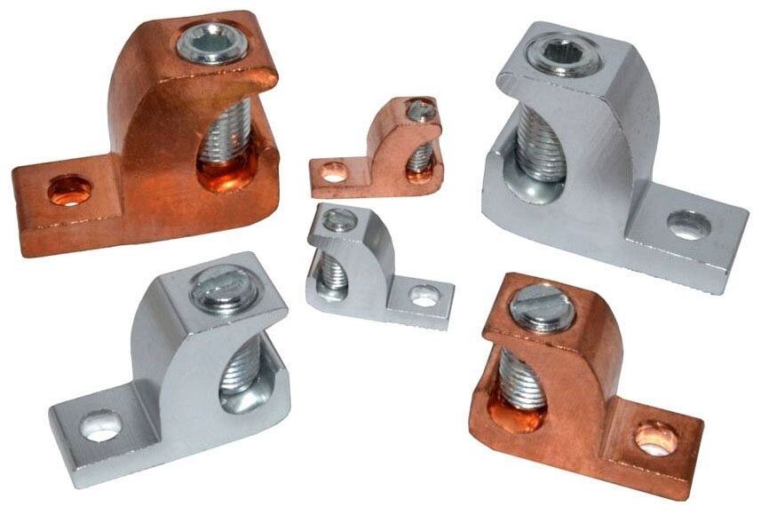 Crouse-Hinds LL306C, 6 to 3/0 AWG, Copper, Lay-In, Grounding Lug, 1 pc