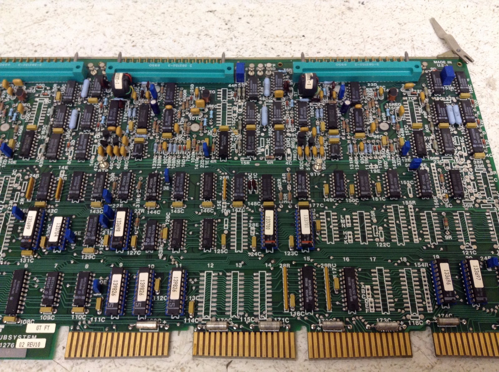 K&T Kearney & Trecker 1-21276-02 REV 10 GT Feedback Subsystem 12127602