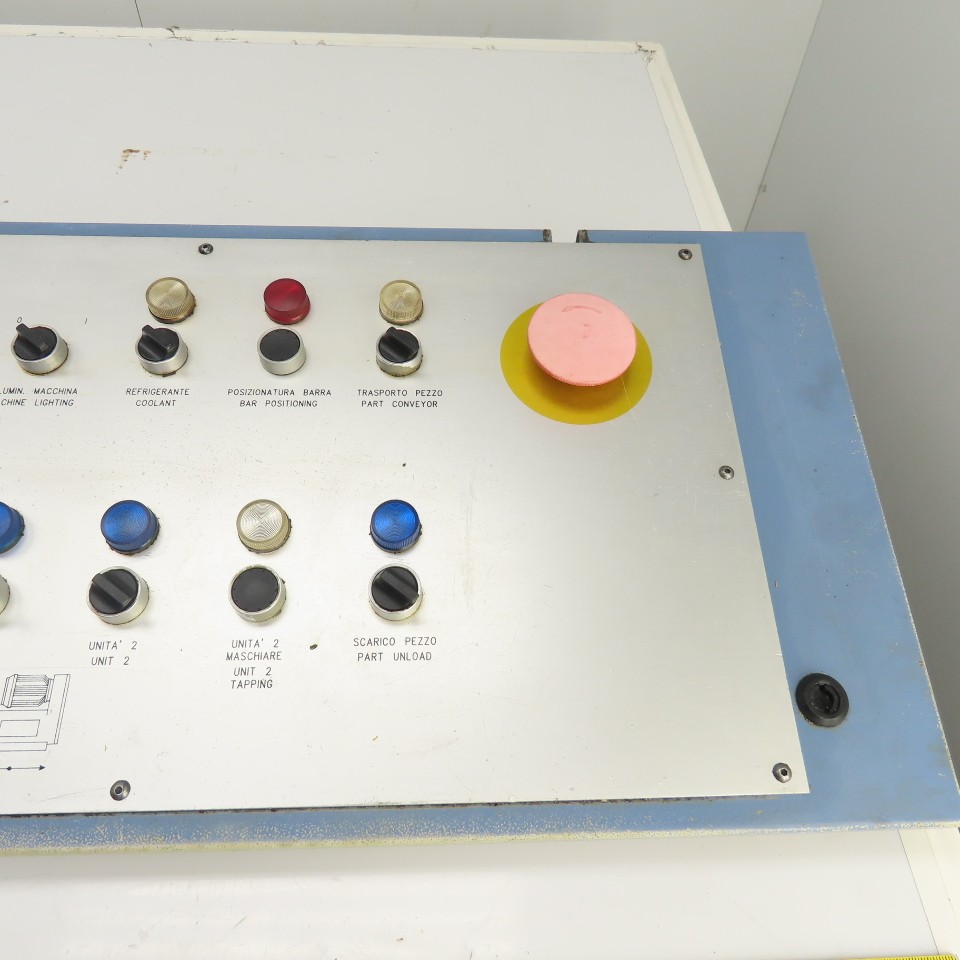 Sinico Operator Control Panel W/ E-Stop, Selector & Push Switches Indicators