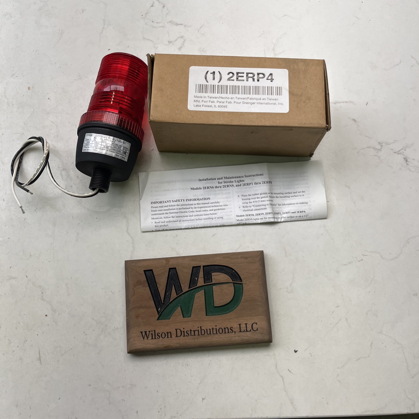 GRAINGER 2ERP4 / 2ERP4 (NEW IN BOX)