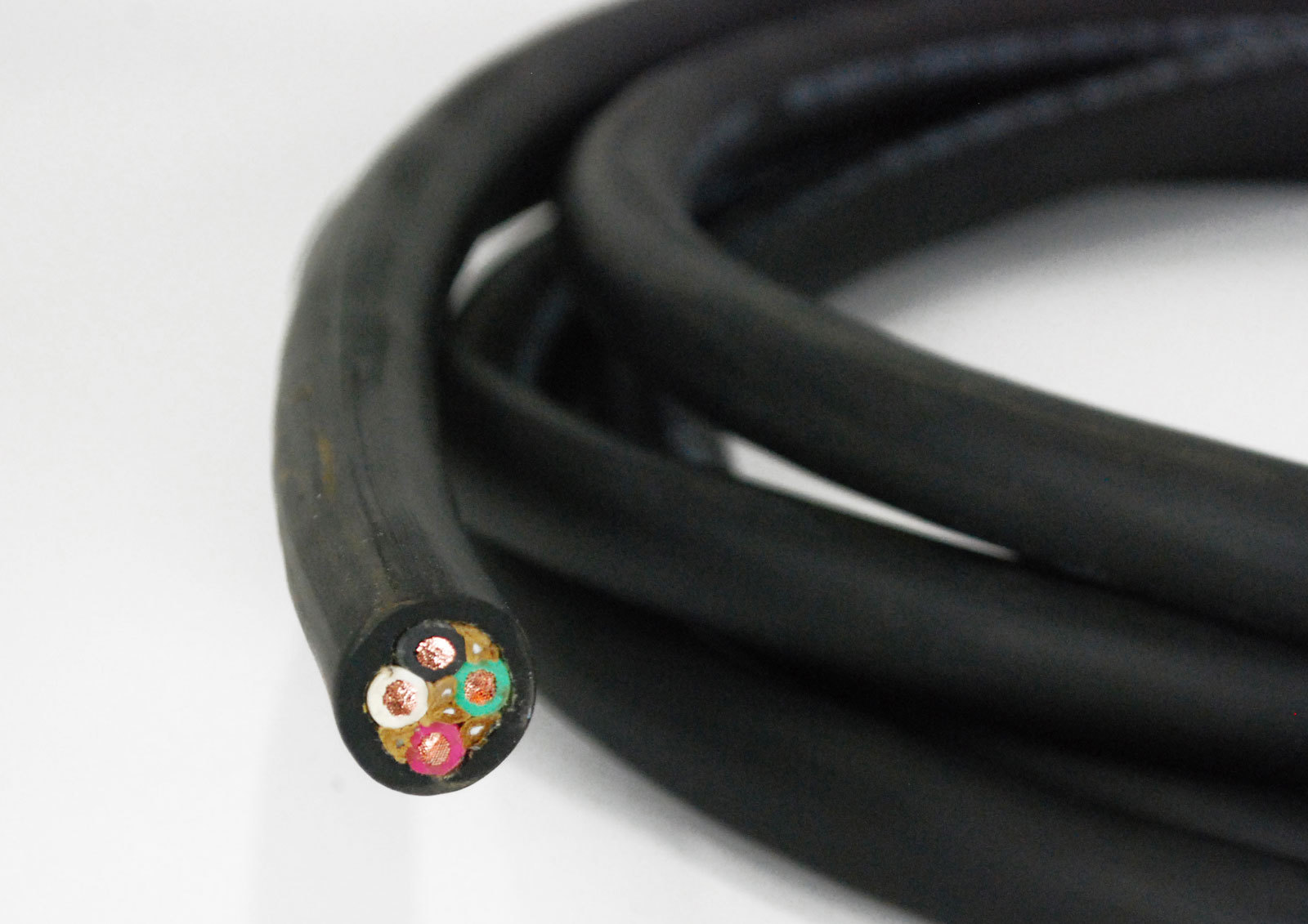 84000 8/4 Wire Cord SOOW , Rubber Coated, 8 Gauge, 4 Conductor, 600V PER/FOOT