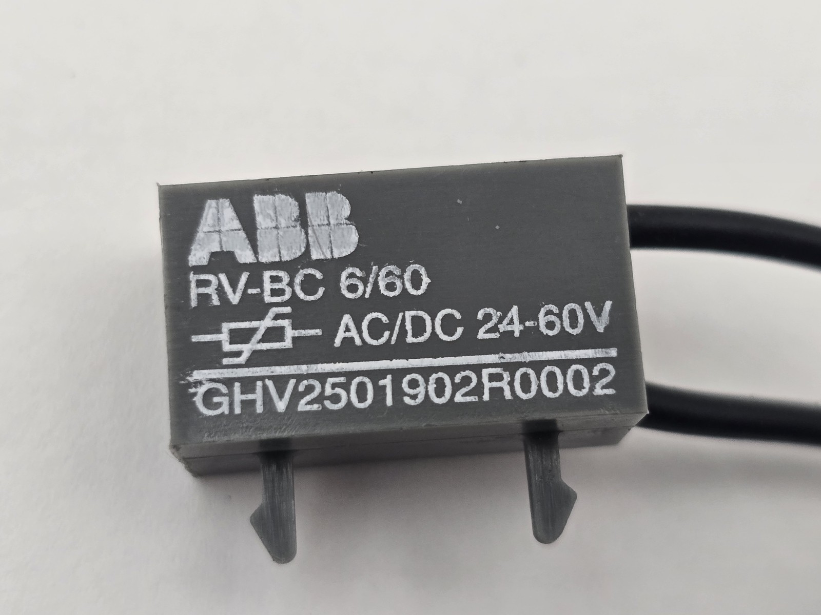 3PC ABB RV-BC 6/60 Surge Suppressor 24/60V GHV2501902R0002