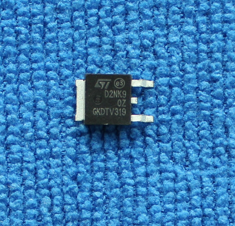 5pcs D2NK90Z STD2NK90Z D2NK9 0Z TO-252 Integrated Circuit IC