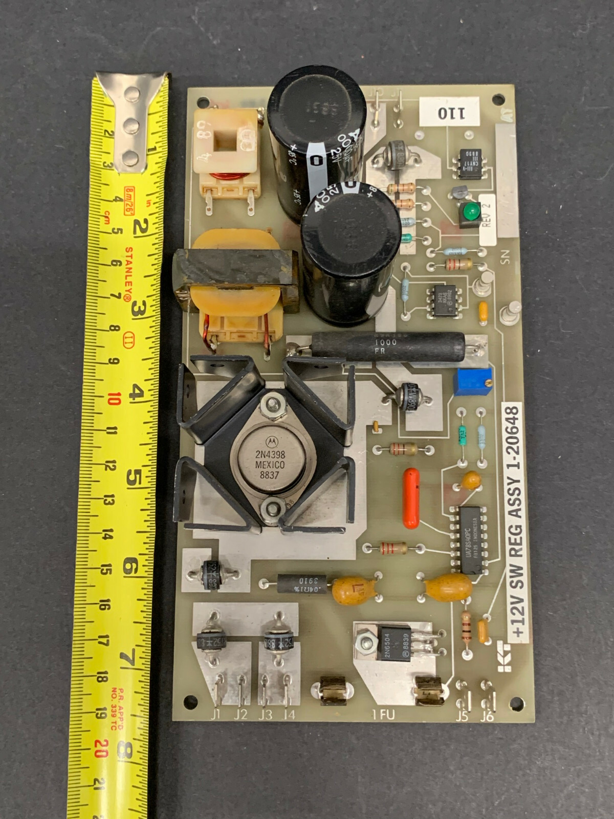 Kearney Trecker SW Reg Assembly +12V 1-20648 PC Board – 30 Day Warranty