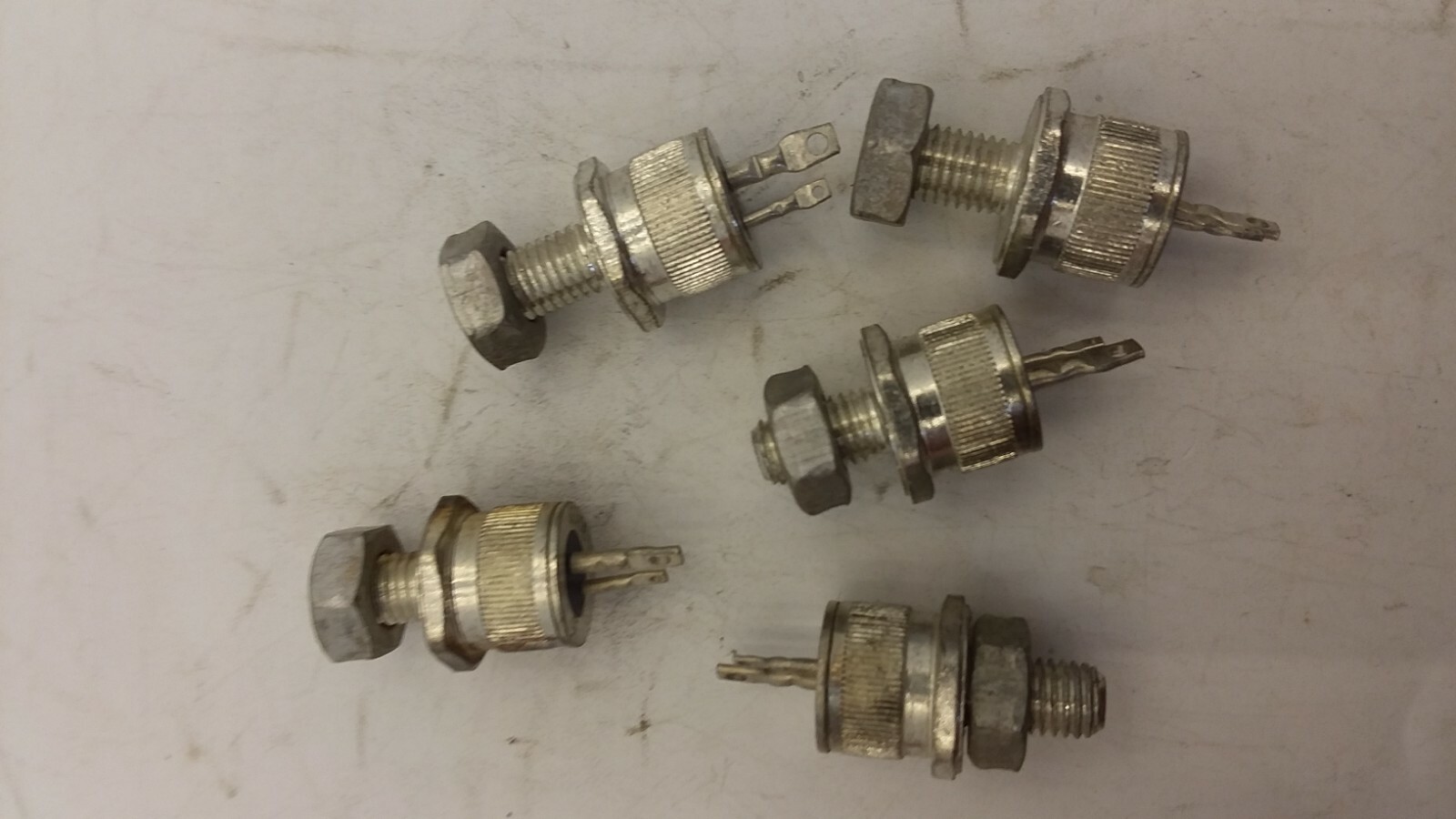 GENERAL ELECTRIC SC45E THYRISTOR TRIAC 400V 10AMP LOT OF 5
