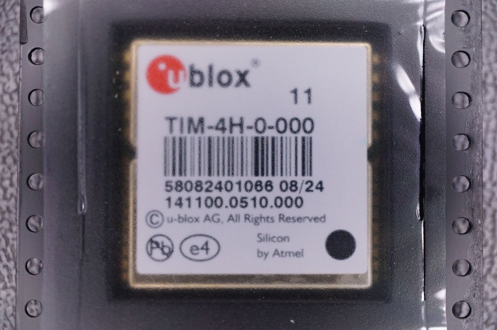 TIM-4H-0-000-1 U-Blox GPS Module Antaris 4 Engine 16 Channel 25.4mm x 25.4mm