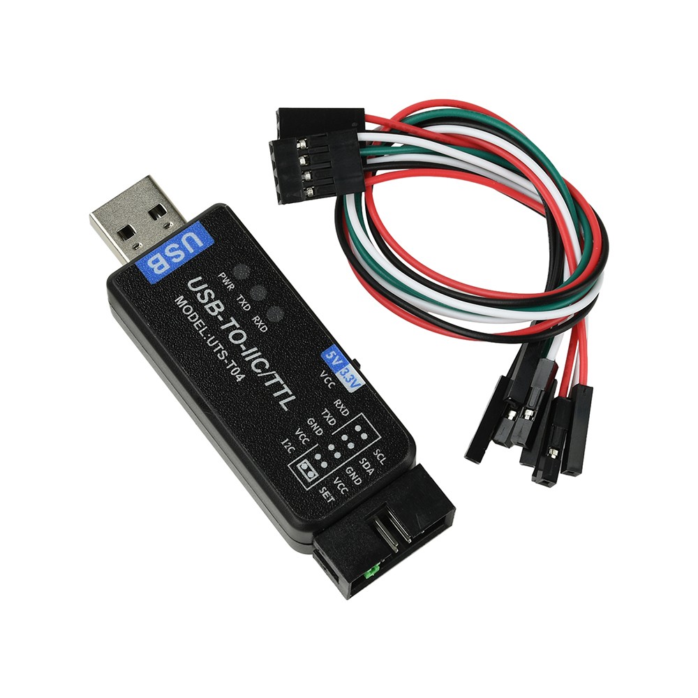 USB to IC2 IIC/TTL Serial Port UART Communication Module Flashing Downloader