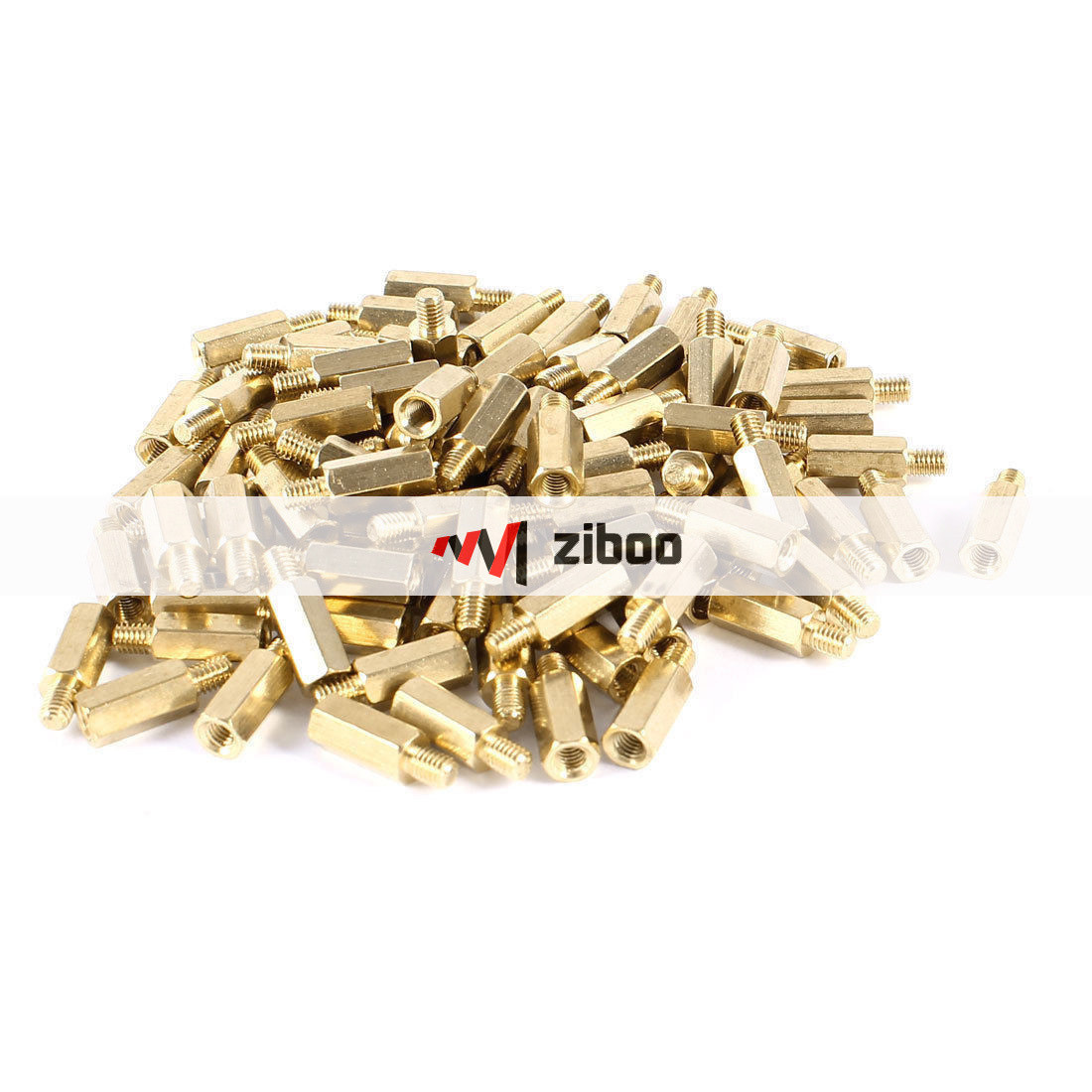 97 Pcs M3 10 + 4 mm PC PCB Motherboard Brass Standoff Hexagonal Spacer✦Kd