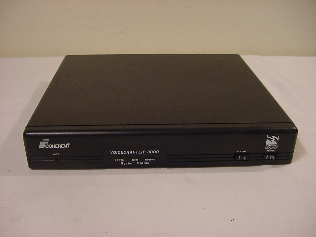 COHERENT VOICECRAFTER 3000 – NO POWER CORD