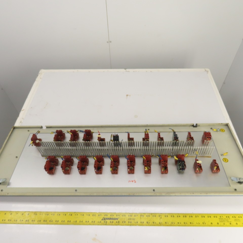 Sinico Operator Control Panel W/ E-Stop, Selector & Push Switches Indicators