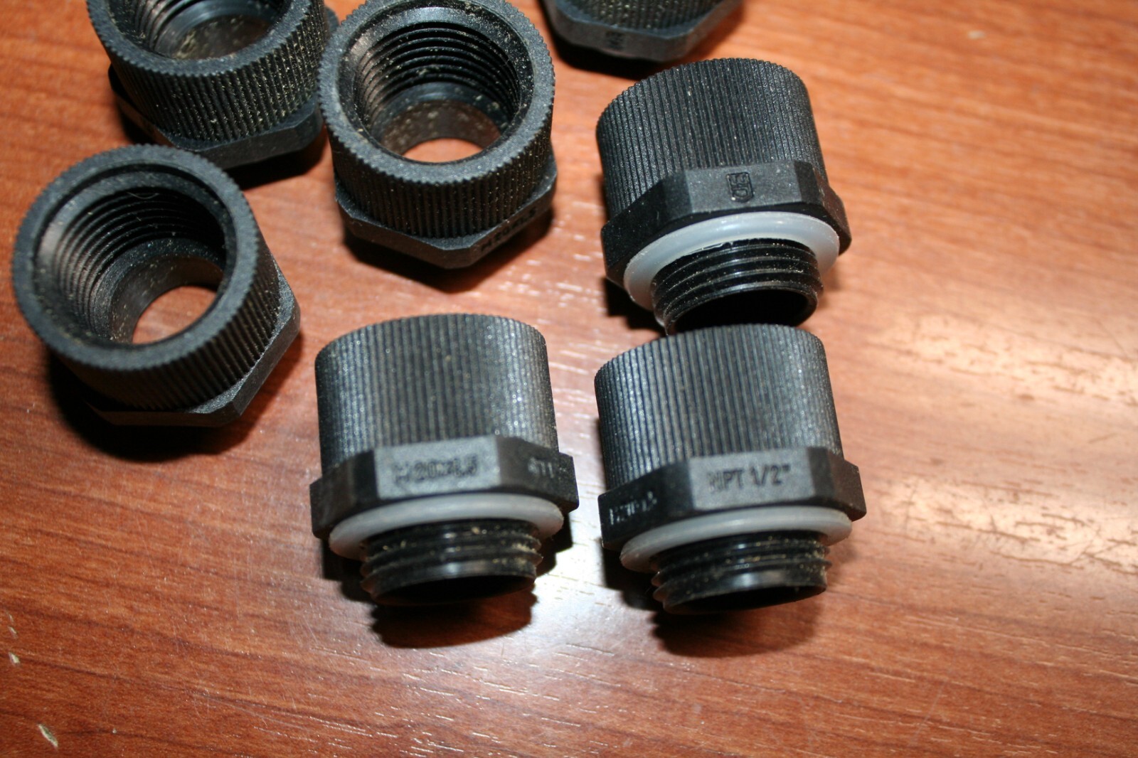 Dottie Plastic Conduit Adapter 1/2 x M20 Qty: 7