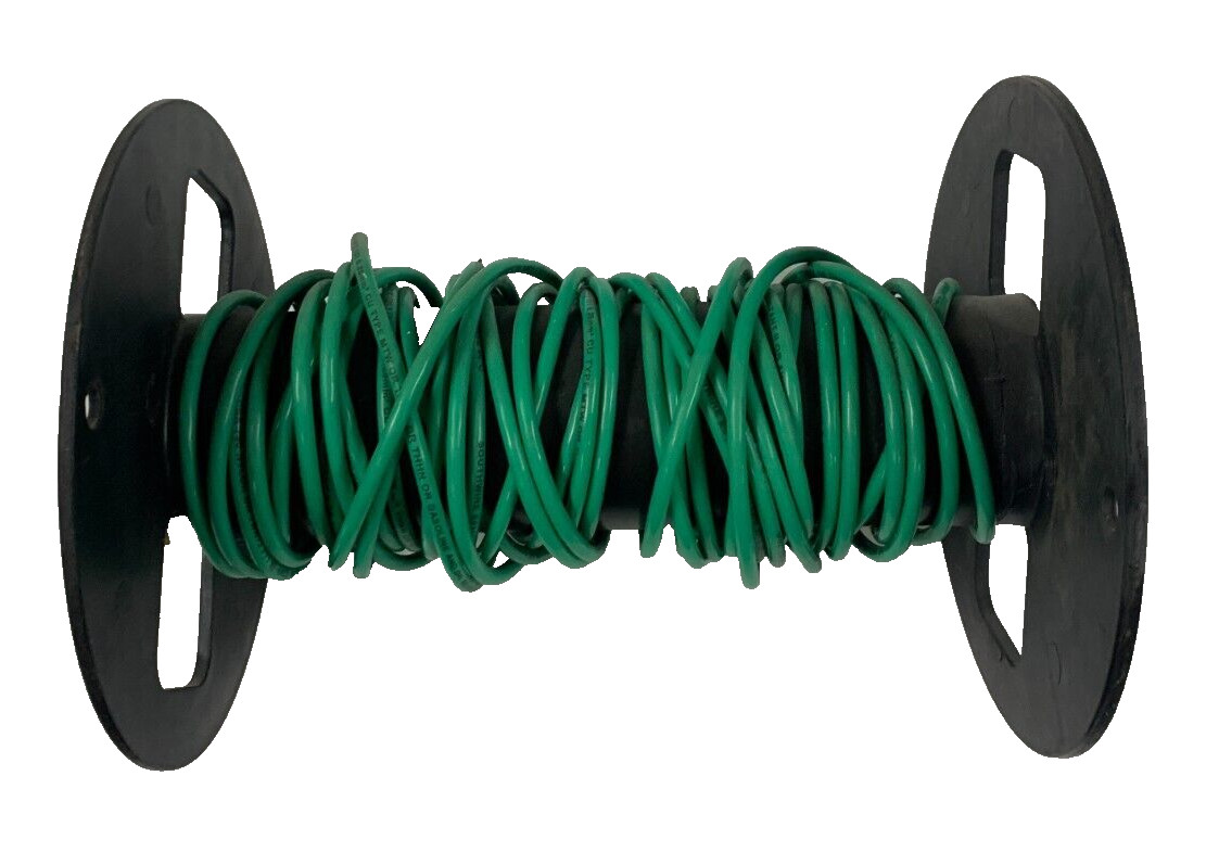 SOUTHWIRE SPOOL OF GREEN CABLE WIRE ***LOT OF 2***