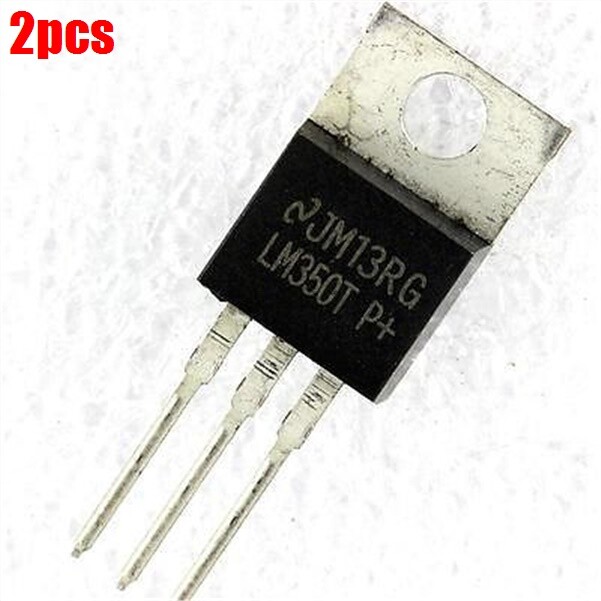 2Pcs LM350T LM350 Adjustable Voltage Regulator yg