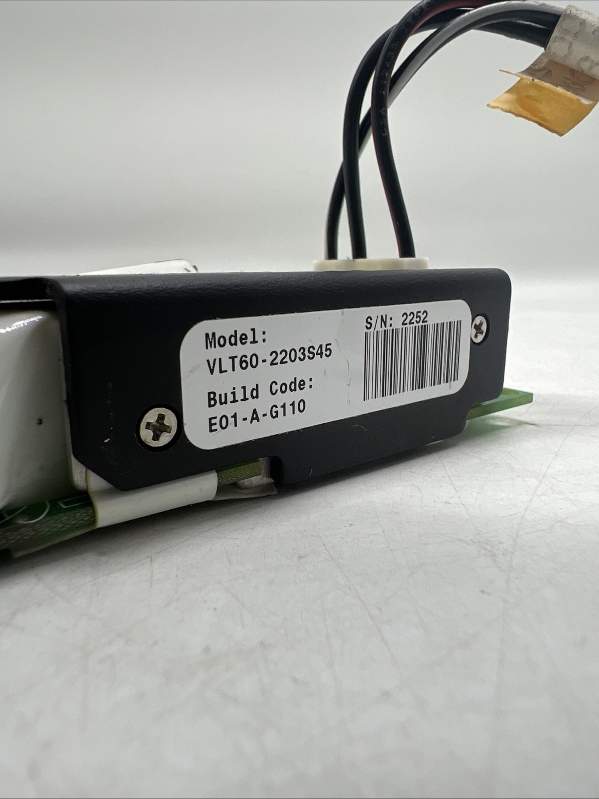 VLT60-3001 – EOS – 60 WATT INDUSTRIAL POWER SUPPLY INPUT 120VAC OUTPUT 5VDC 8A,