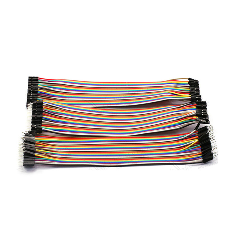 Dupont Cables 40 Pins M-F, M-M, F-F Jumper Breadboard Lead Wire 40P Ribbon PI
