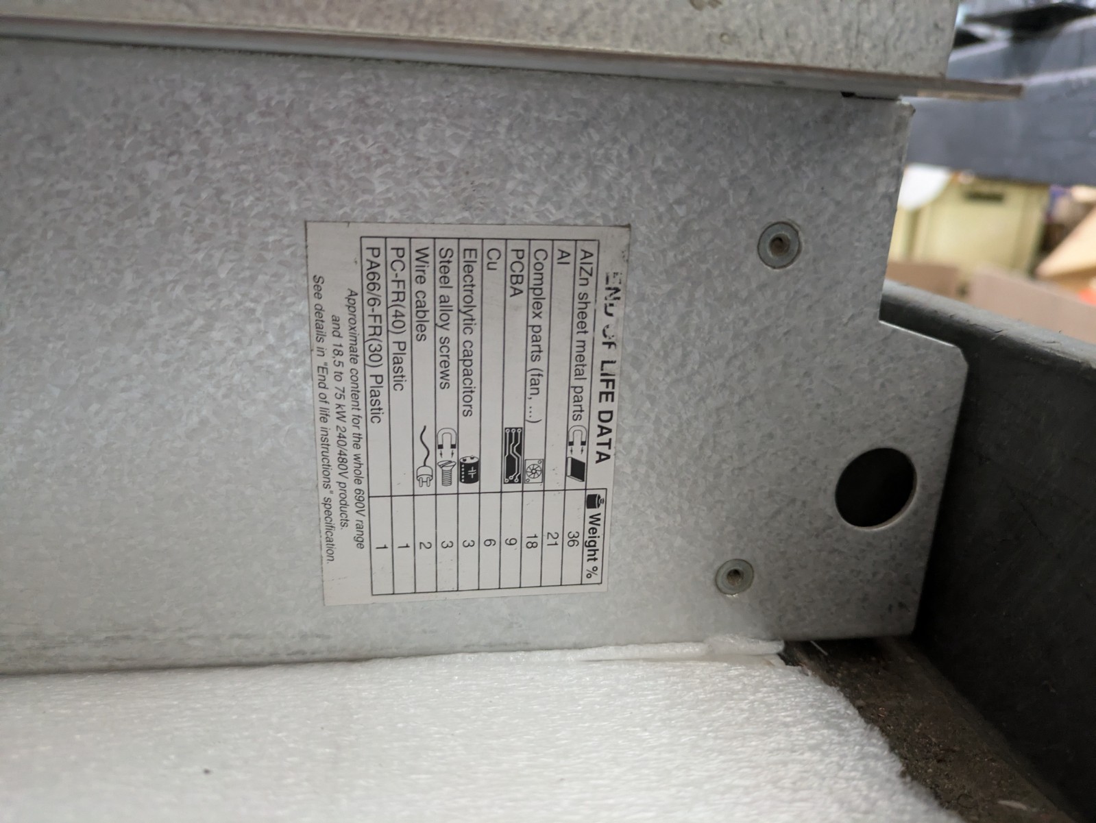 Schneider ATV71HD22N4 Altivar 71 22kW 30HP 380/480V VFD AC Drive Industrial OEM