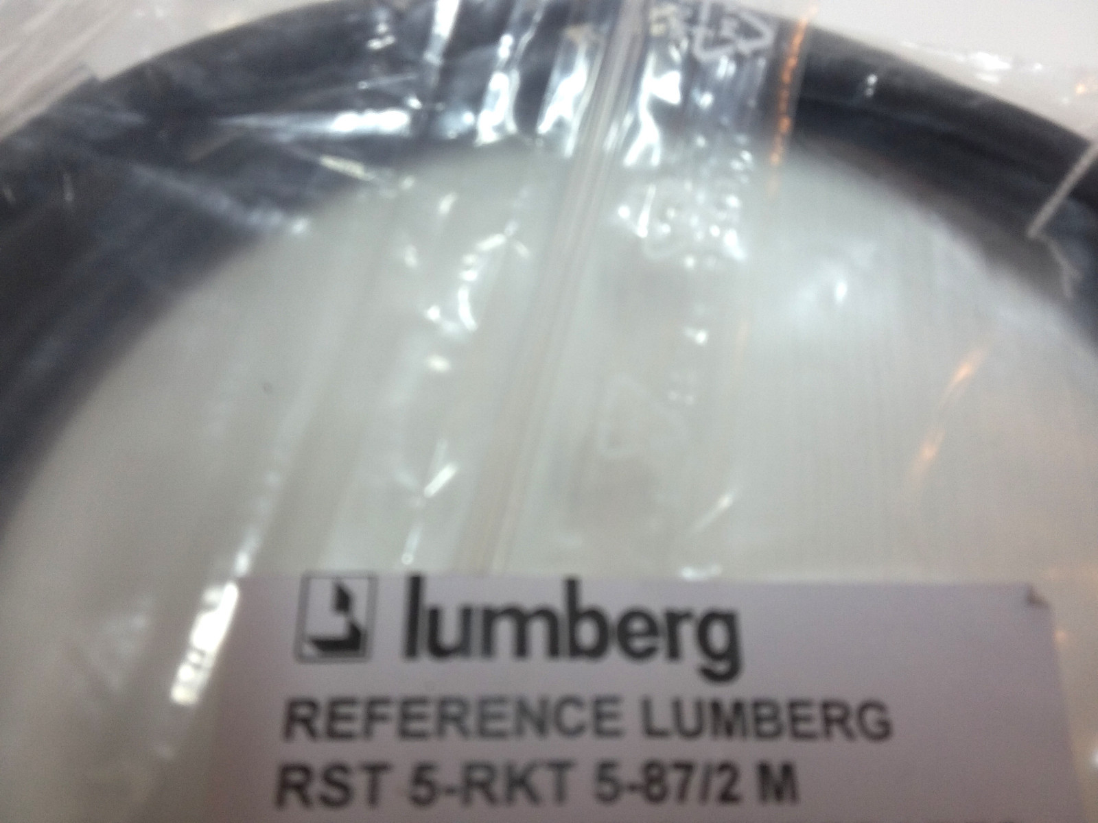 LUMBERG RST 5-RKT 5-87/2M Belden M12 2m Male Sensor/Actuator Cordset