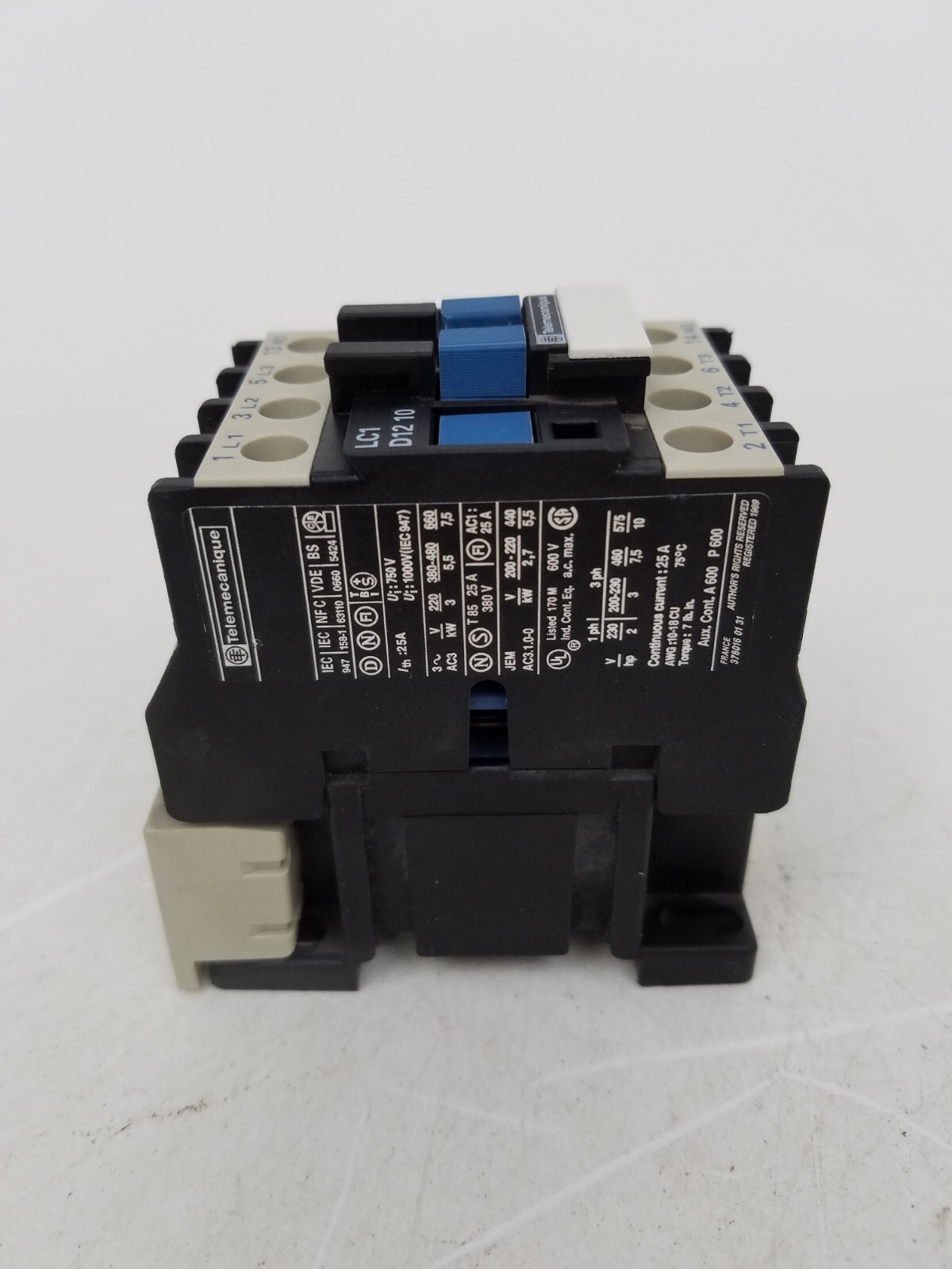 LC1D1210 Telemecanique Contactor 24V Coil *NEXT DAY OPTION*