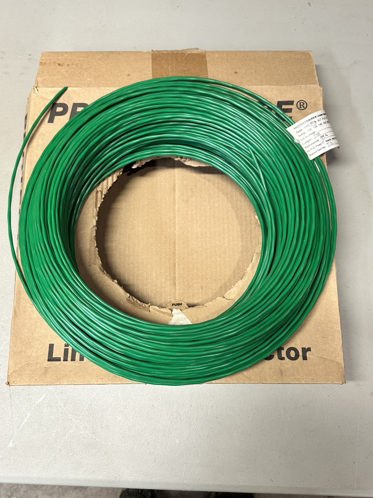PROTECTOWIRE PHSC-356-XCR / PHSC356XCR Linear Heat Detector Wire 500 ft NEW