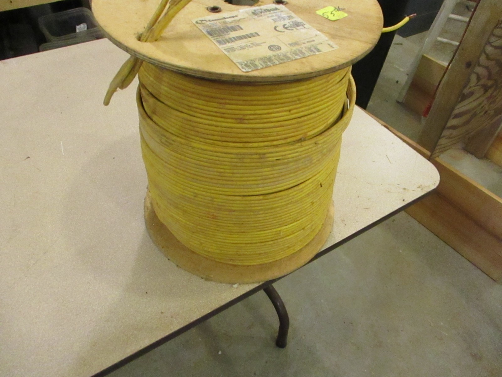 18awg. 4 lead, stranded copper clad steel elec signal wire. Price per foot