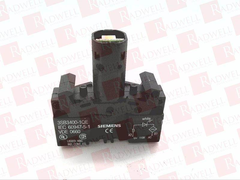SIEMENS 3SB3400-1QE / 3SB34001QE (NEW IN BOX)