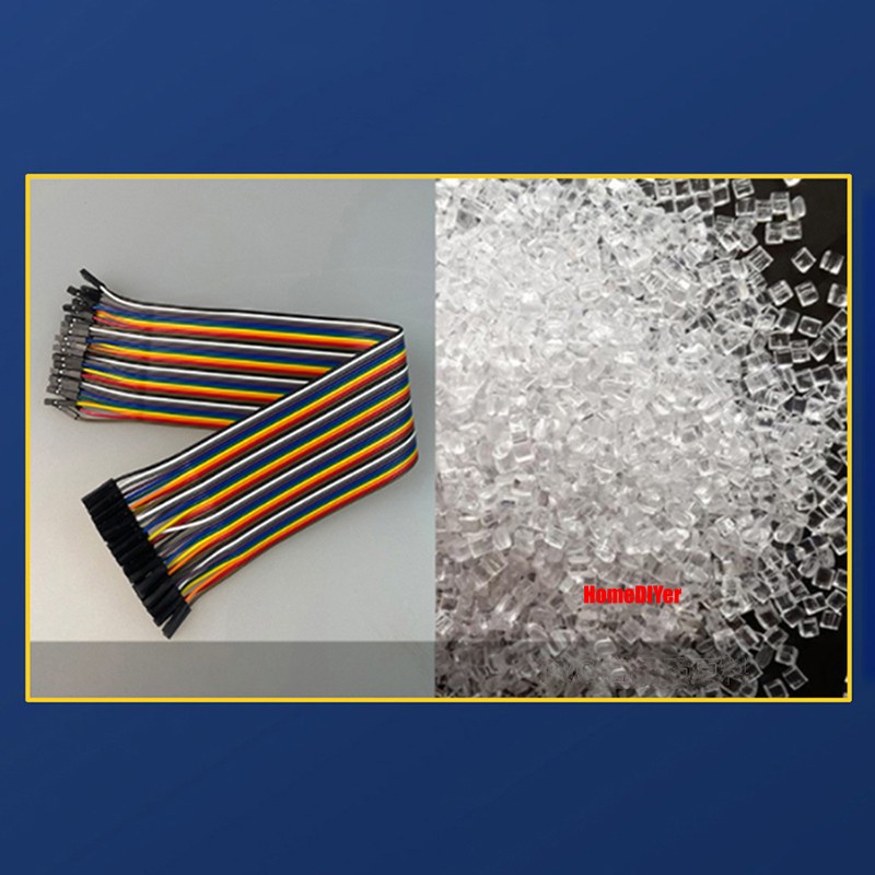 40PCS Dupont Jump Wires M-F M-M F-F Jumper Breadboard Cable Lead Hobby 10-40 Pin