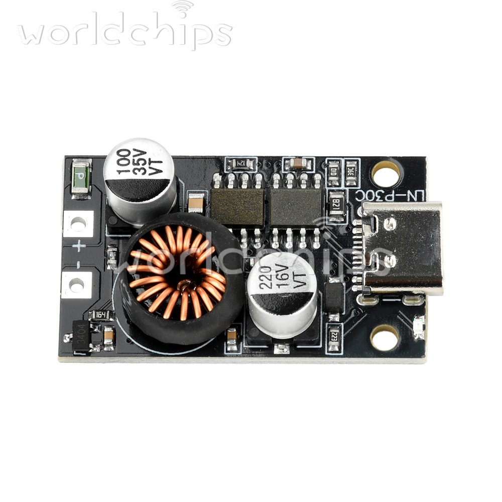 DC 10-30V 30W Mobile Power Fast Charging Module Car Charging Type C PD3.0 QC3.0