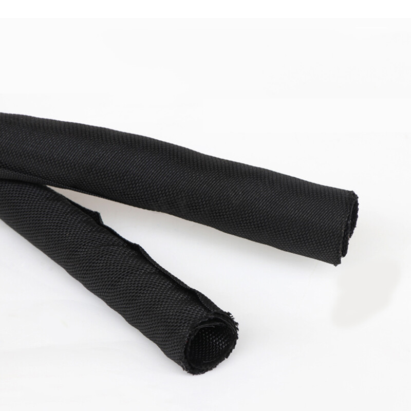 Expandable Braided Cable Sleeving Self Closing Insulated Pipe Wire Wrap Protect