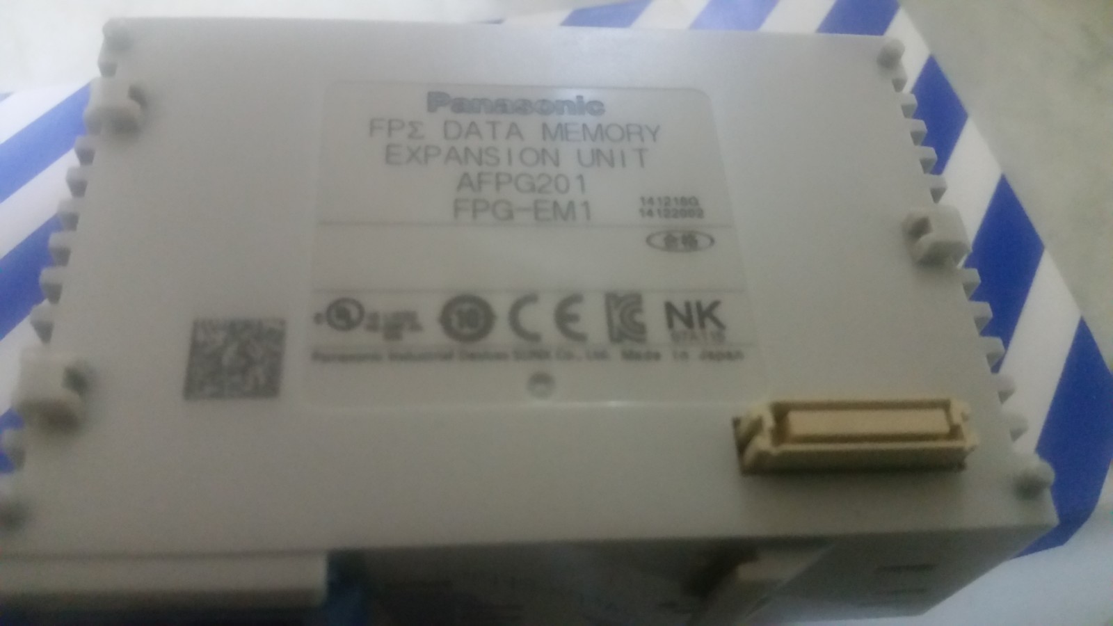 FPG-EM1 UNITÀ DI MEMORIZZAZIONE (512 KBYTE) SOLO PER I DATI PANASONIC OBSOLETO