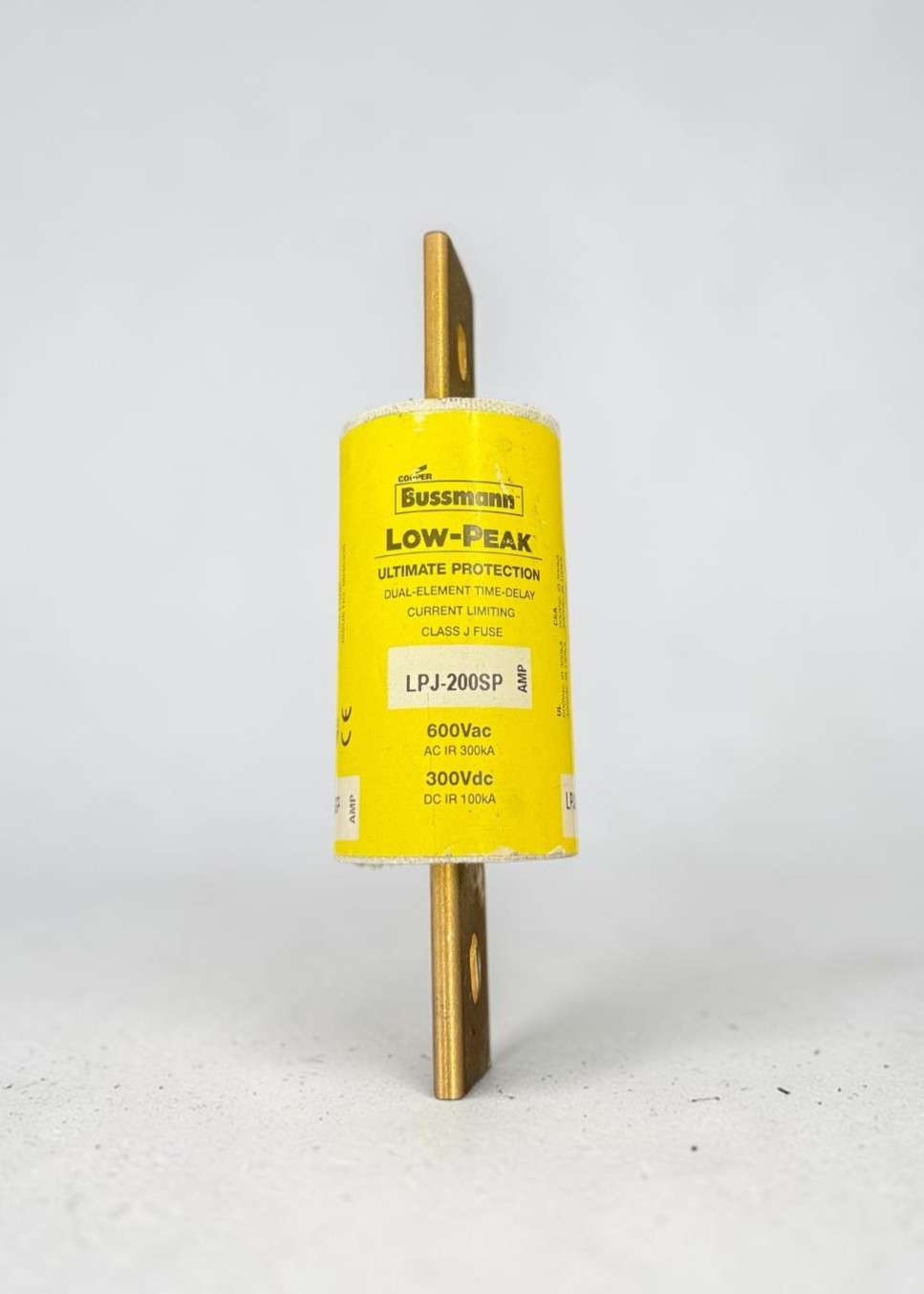 Bussmann LPJ-200SP Low-Peak Current Limiting Class J Fuse 300Vdc 600VAc