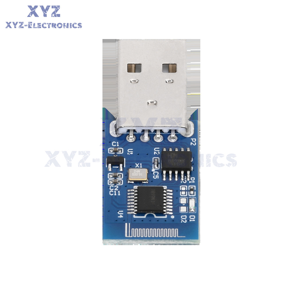 1-10Piece USB Bluetooth 5.2 Serial Module ECB02C BLE Serial Transmission Module