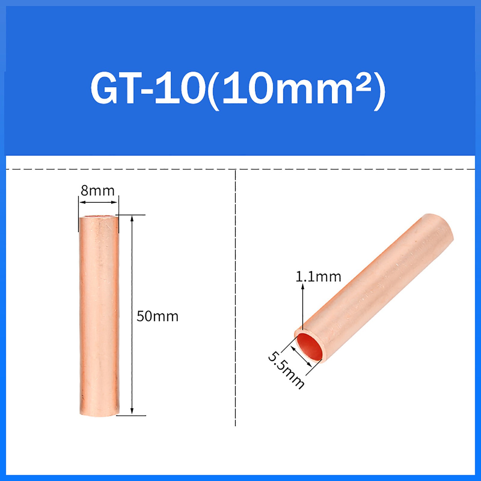 Copper Aluminum Wire Connector Cable Connect Pipe Distribution Box 10mm²~400mm²