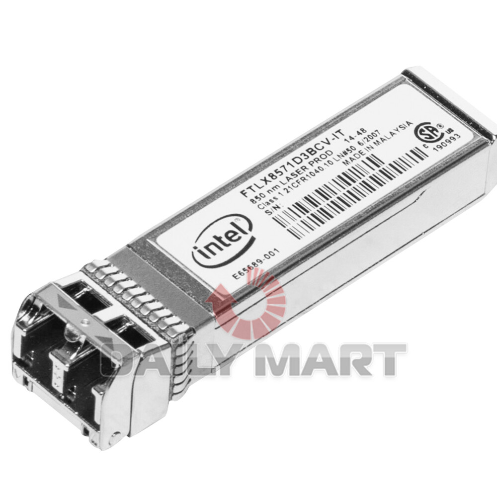 10PCS/New in Box INTEL E10GSFPSR SFP Module for X520-DA2