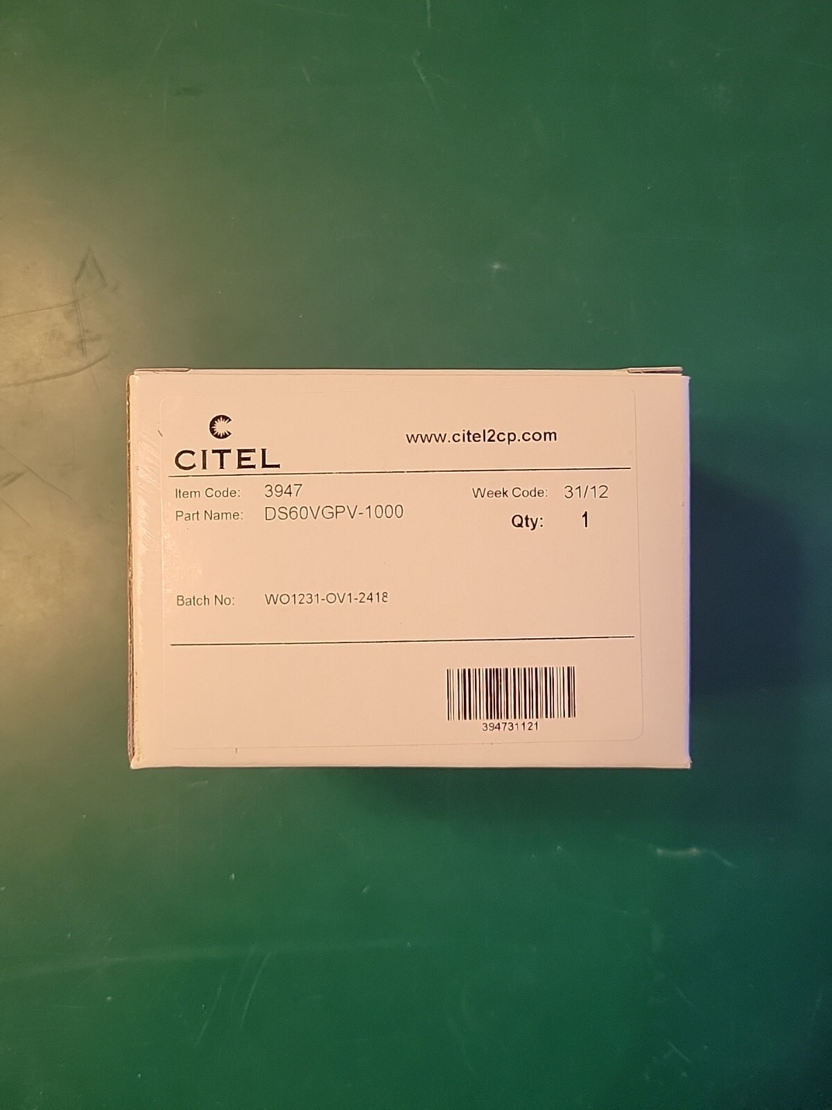 CITEL DS60VGPV-1000 Type 2 Photovoltaic Surge Protector