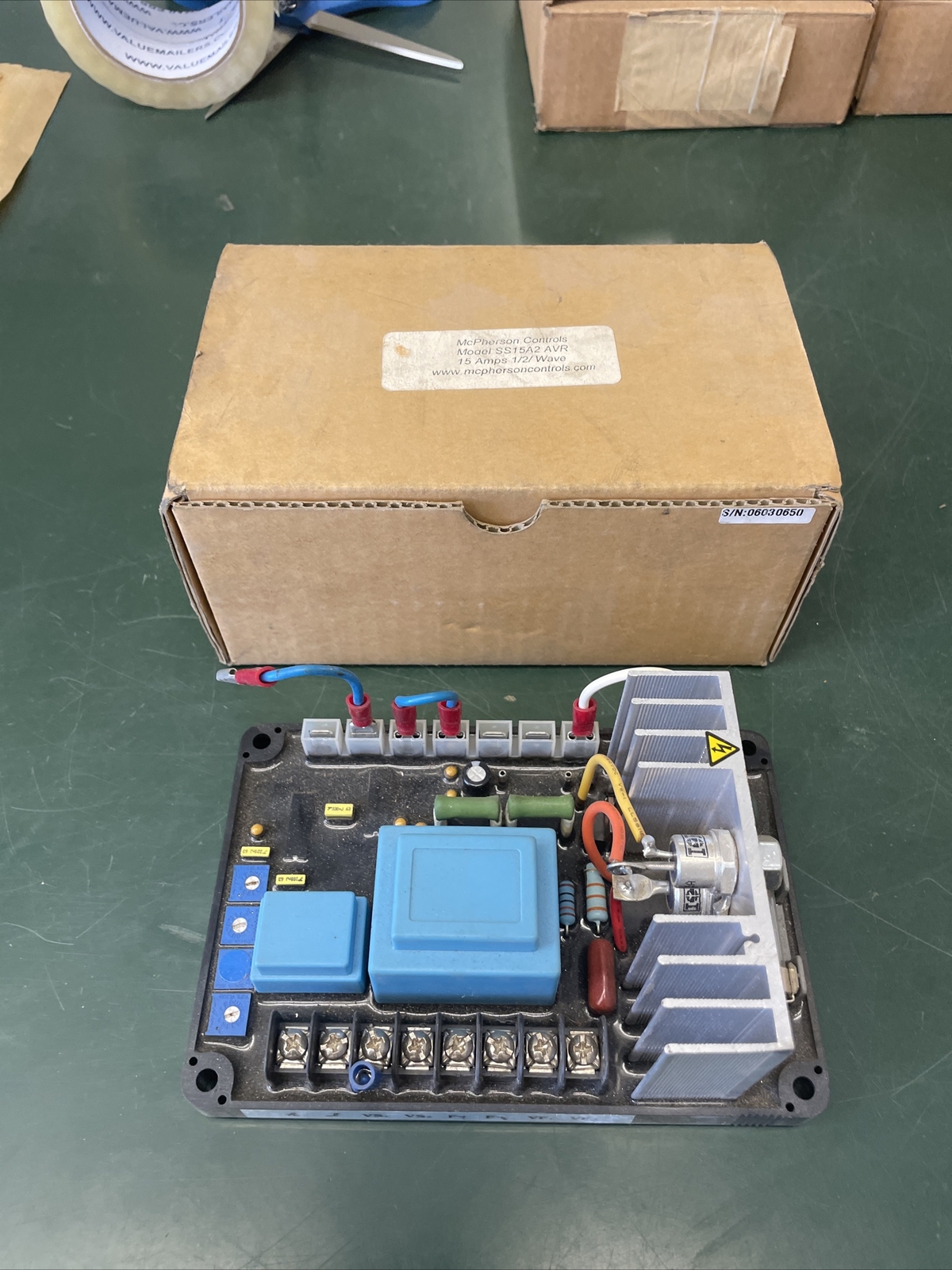 MCPHERSON SS15A2 AVR VOLTAGE REGULATOR