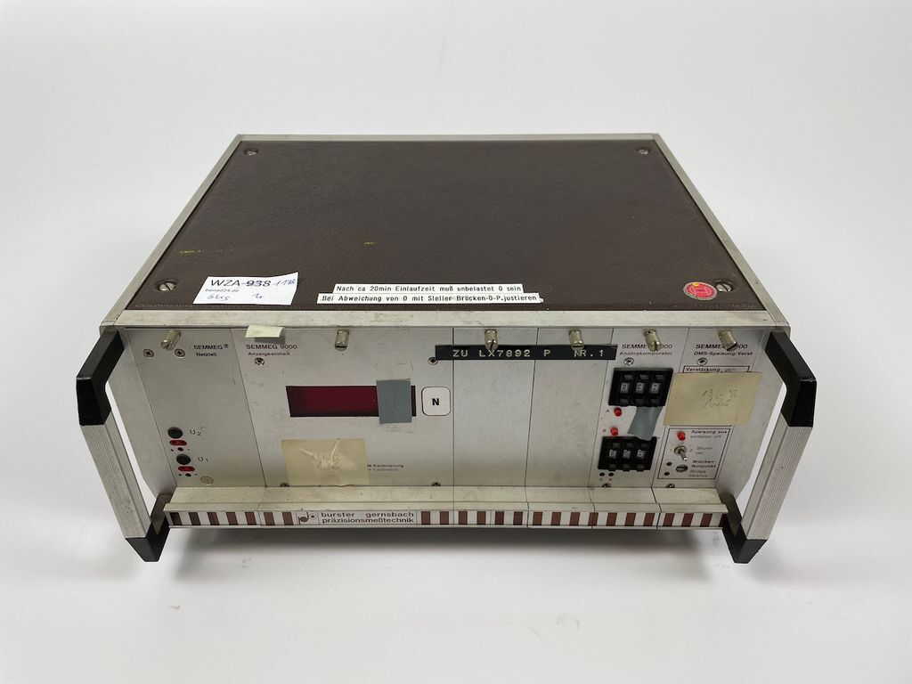 Burster – Semmeg 9000 – DMS force measuring system