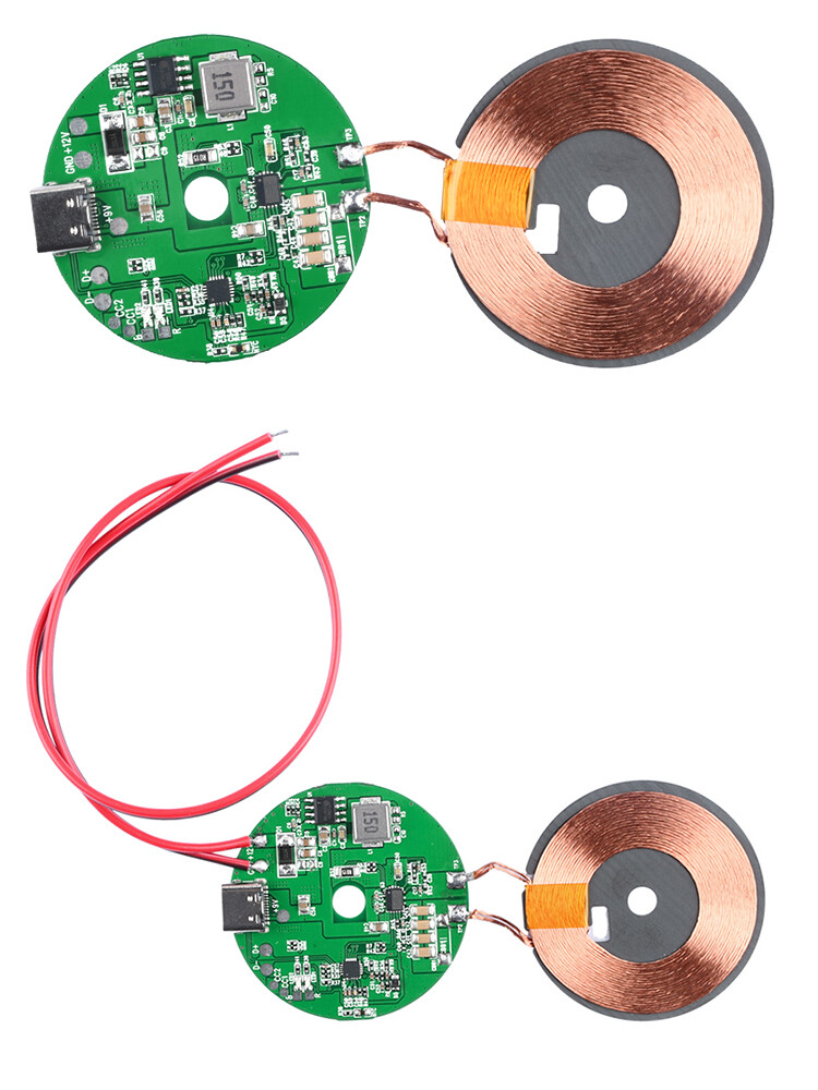 Type-C 20W Wireless Charger Transmitter Module Fast Charging Board For Phone DIY