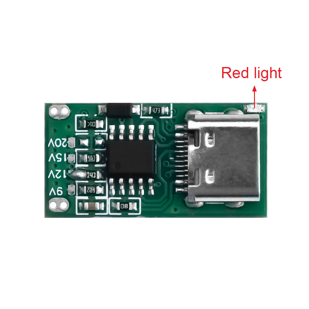 5Piece Type-C 5A PD/QC Quick Charge Fast Charging Board USB Boost Circuit Module