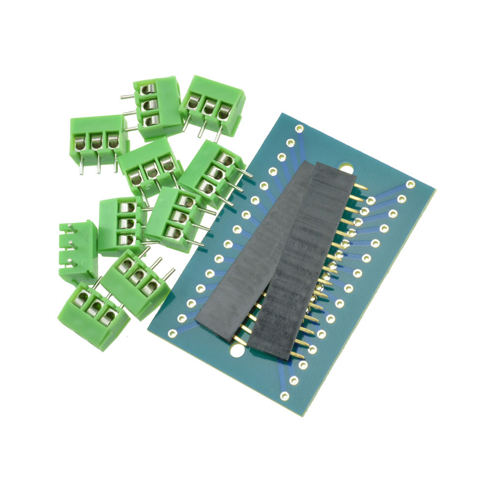Expansion Board Terminal Adapter DIY Kits for Arduino NANO IO Shield V1.0