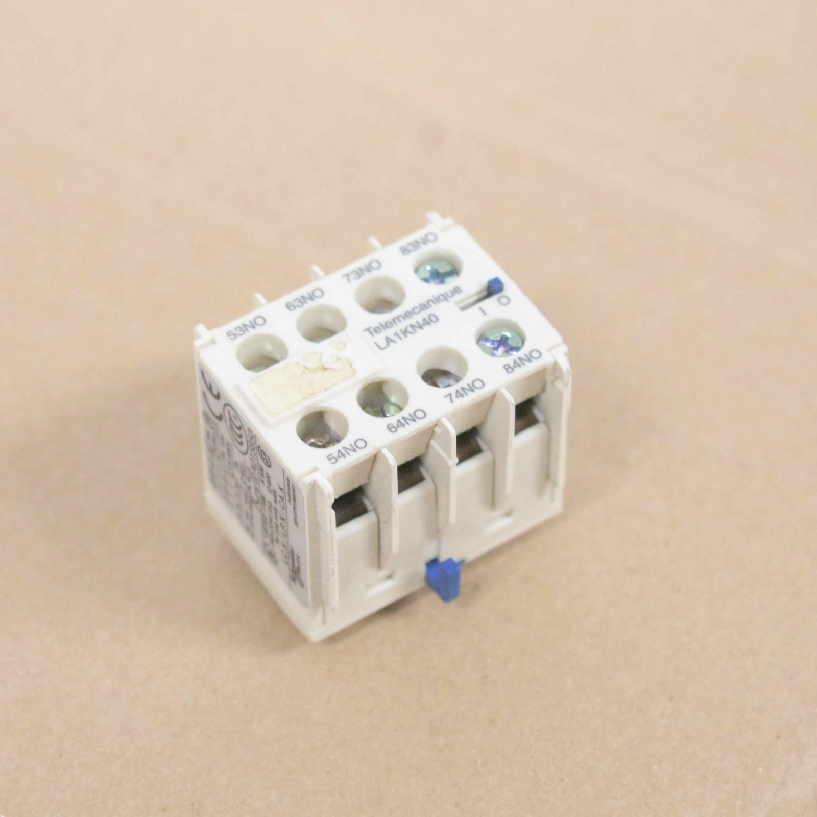 Telemecanique LA1KN40 Schneider Electric Auxiliary Switch Block -used-