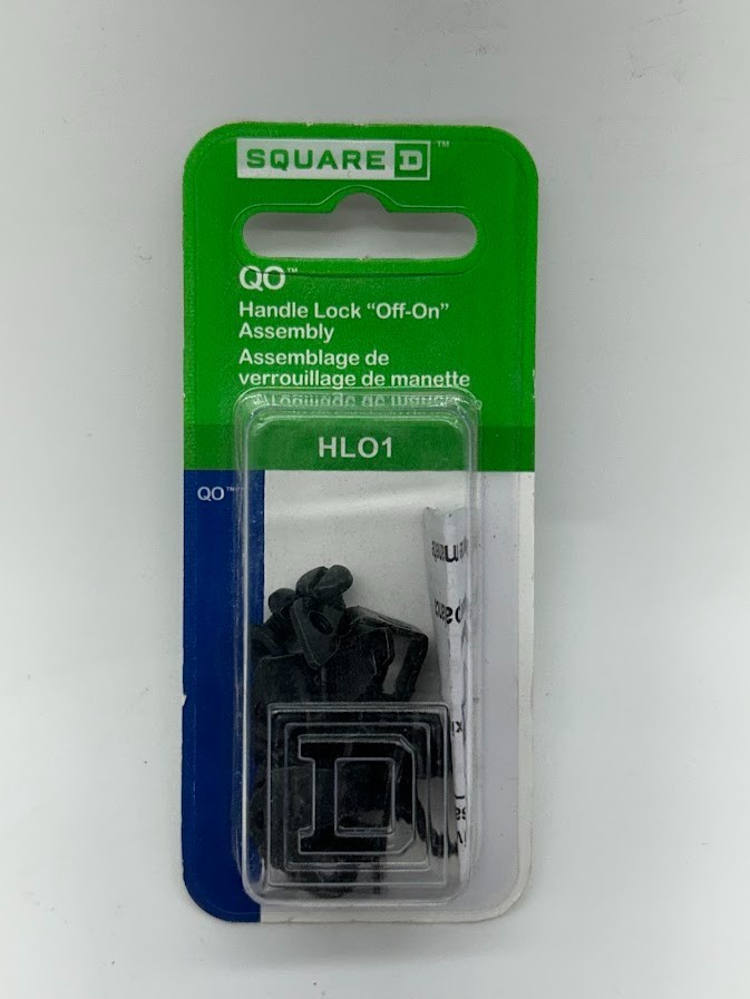 (2)Square D QO 1P, 2P, or 3P Circuit Breaker Handle Lock Off On Clamp HLO1 51772