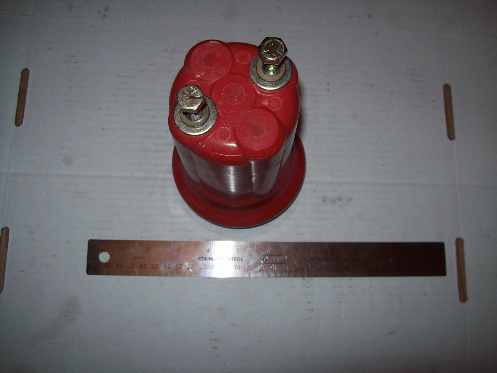 GLASTIC ROCHLING 4640-15 15KV HIGH VOLTAGE STANDOFF 6″ X 4-3/8″ 13.2KVA P1535