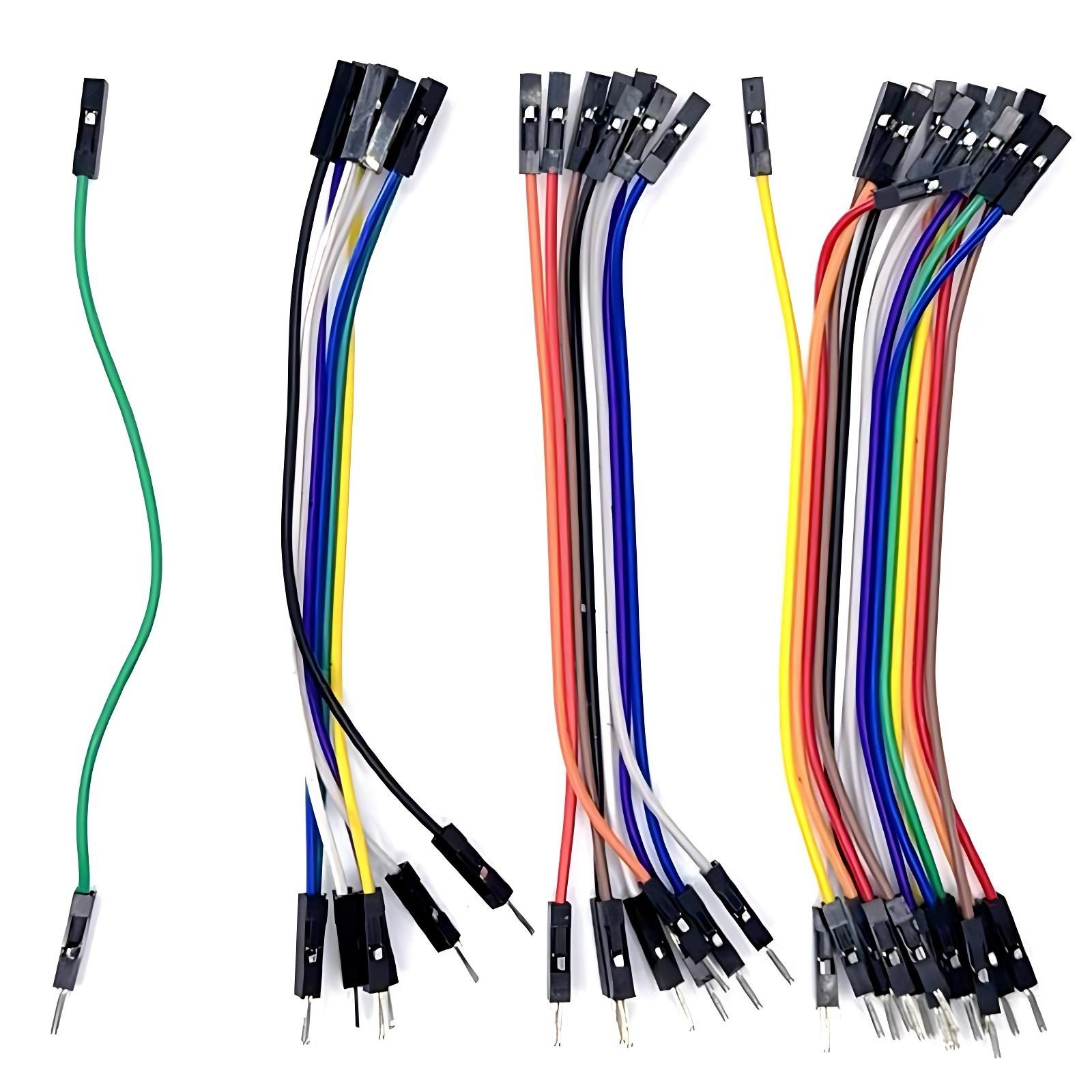 40P Dupont Jump Wire M-F M-M F-F Jumper Breadboard Cable Lead 10/15/21/30/40cm