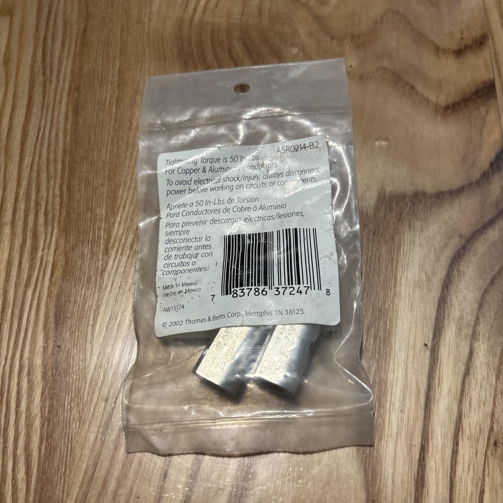 2- Blackburn ASR0214-B2 Splicer Reducer, #2 Thru #14AWG, CU / AL, Free US Ship