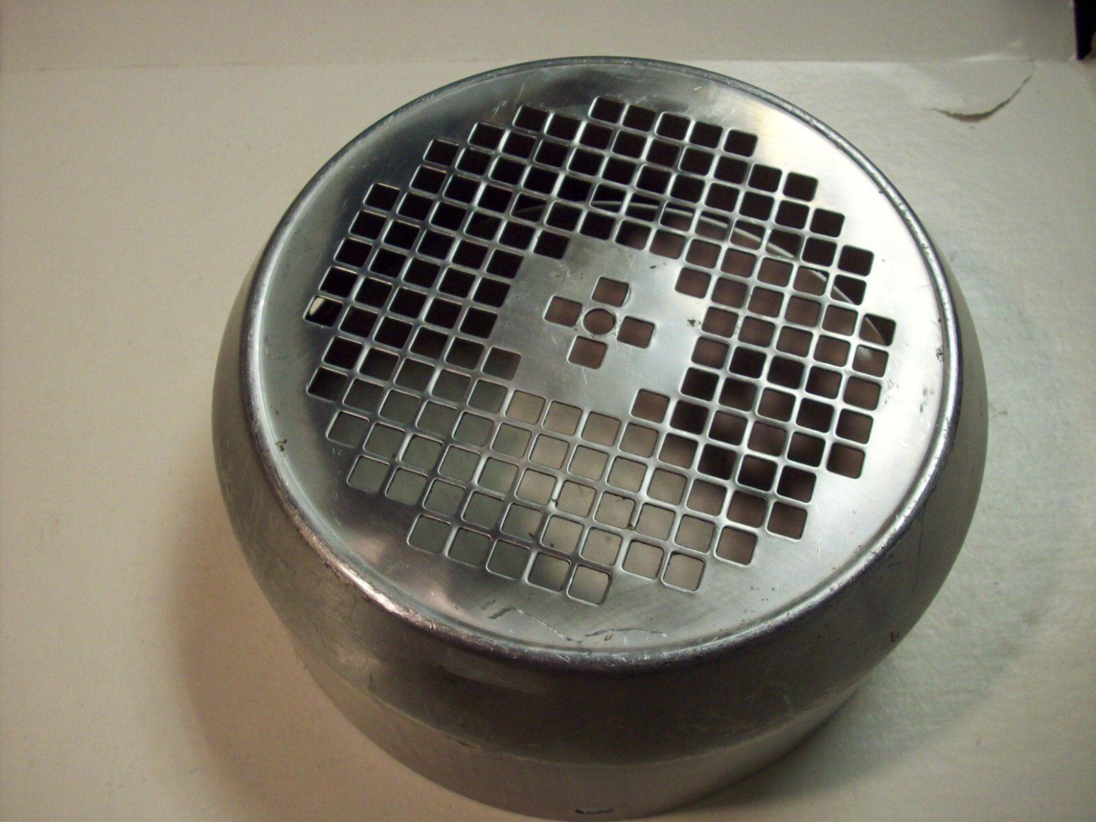 Electric Motor stainless tin cover Unknown brand 8-9/16″ ID 3-1/2″ deep