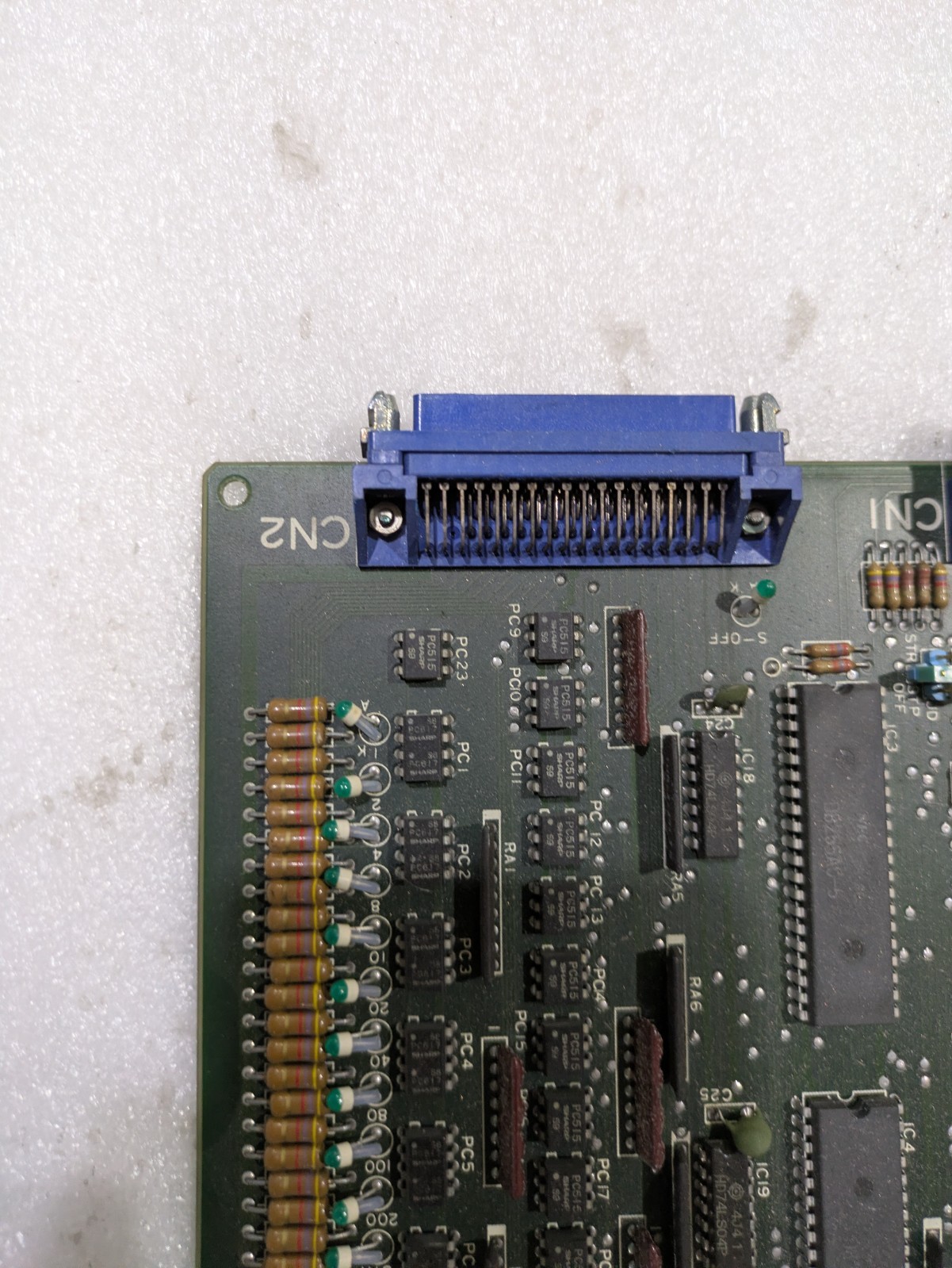 Hitachi Seiki A7-1-10044-ID Sanyo Denki Position Control Board APC-1E HC400-40