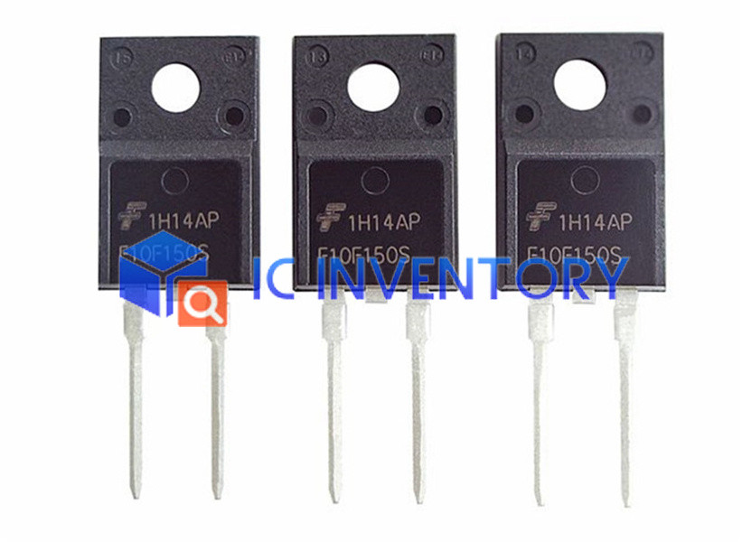 5PCS FFPF10F150STU DIODE DAMPER 1500V 10A TO-220F 10F150 FFPF10F150