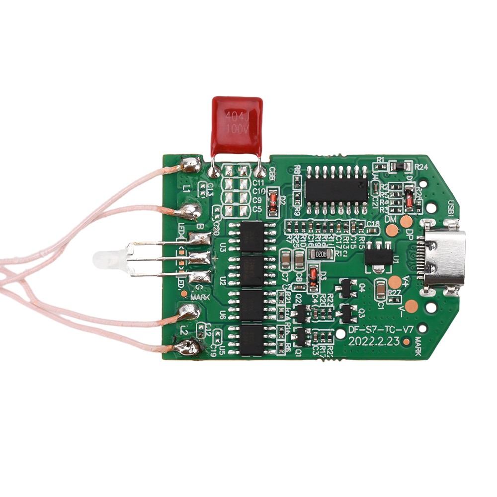 2x Dual Coil 15W Wireless Charger Transmitter Module Fast Charging Board DIY USA